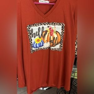 Hello fall shirt